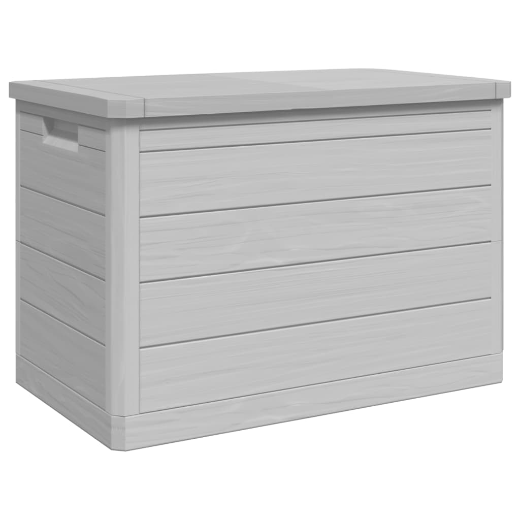 Durable Grey Outdoor Cushion Box - 77.5x44.5x53 cm Polypropylene
