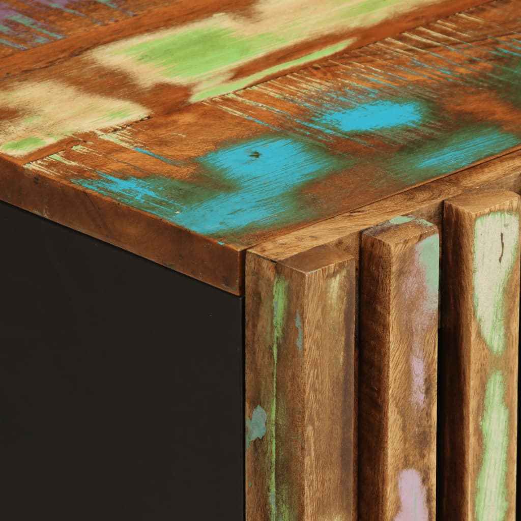 Solid Wood Reclaimed Bedside Cabinets 2 Pcs - 40x34x46 cm