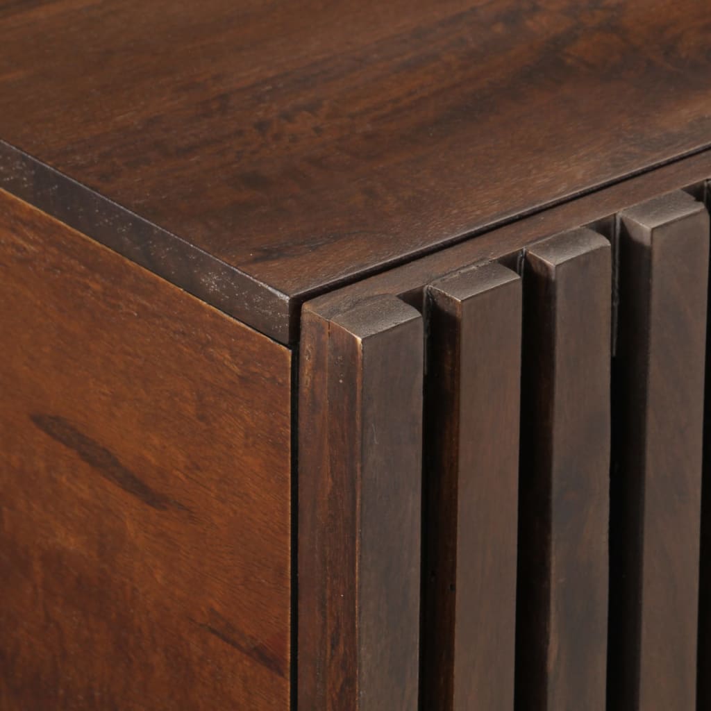 Coffee Table Brown 80x51x40 cm Solid Wood Mango