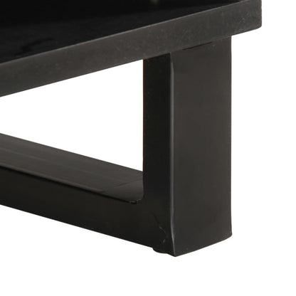 Coffee Table Brown 80x51x40 cm Solid Wood Mango