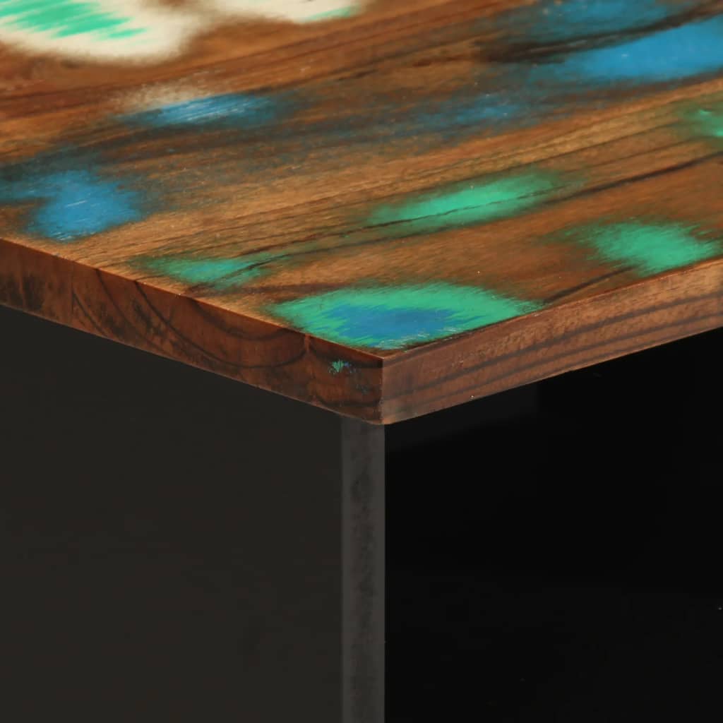 Eco-Friendly Solid Wood Bedside Cabinet 40x33x46 cm