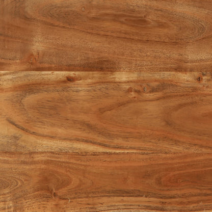 Solid Acacia Wood Bedside Cabinet - 50x34x62 cm Elegance