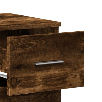Sideboard Smoked Oak 59x39x80 cm Engineered Wood