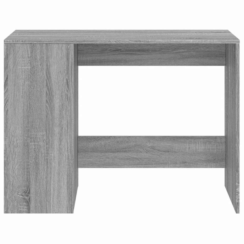 Grey Sonoma Desk 102x50x75 cm - Engineered Wood Office Solution
