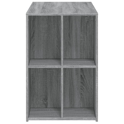 Grey Sonoma Desk 102x50x75 cm - Engineered Wood Office Solution