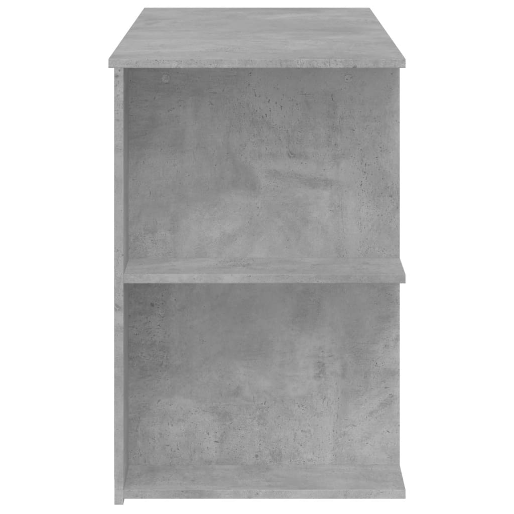 Concrete Grey Desk 140x50x75 cm - Durable Engineered Wood