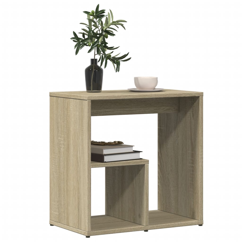 Sonoma Oak Side Tables Set of 2 - 50x30x50 cm Engineered Wood
