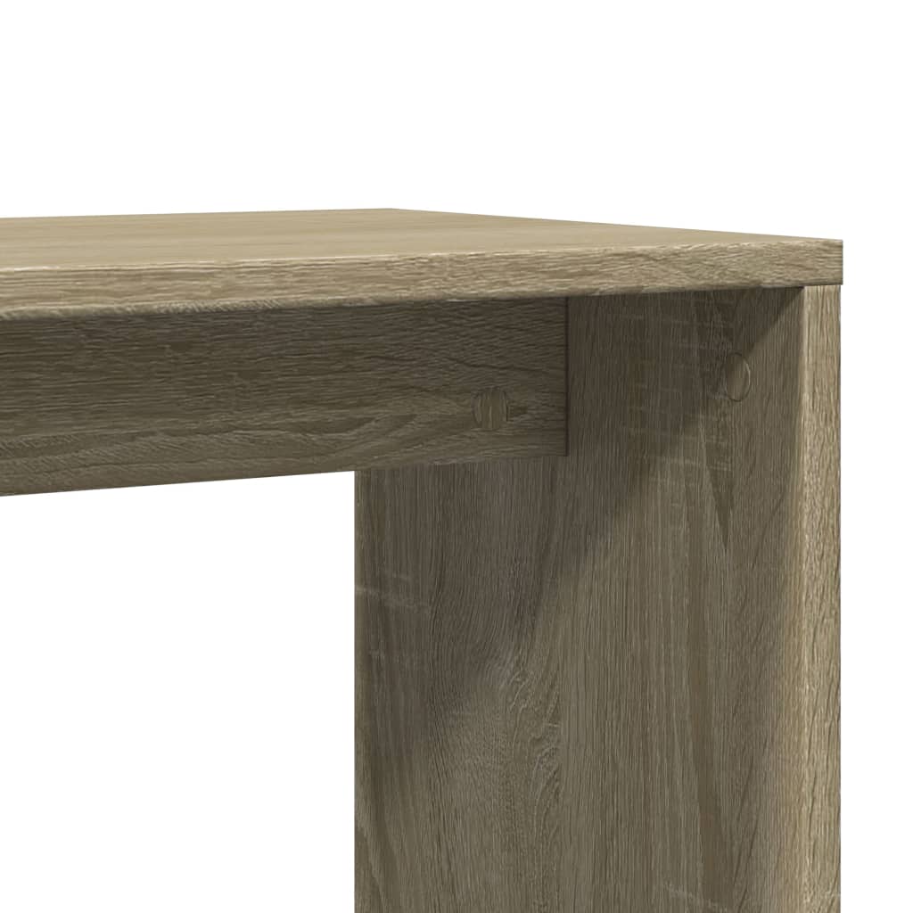 Sonoma Oak Side Tables Set of 2 - 50x30x50 cm Engineered Wood