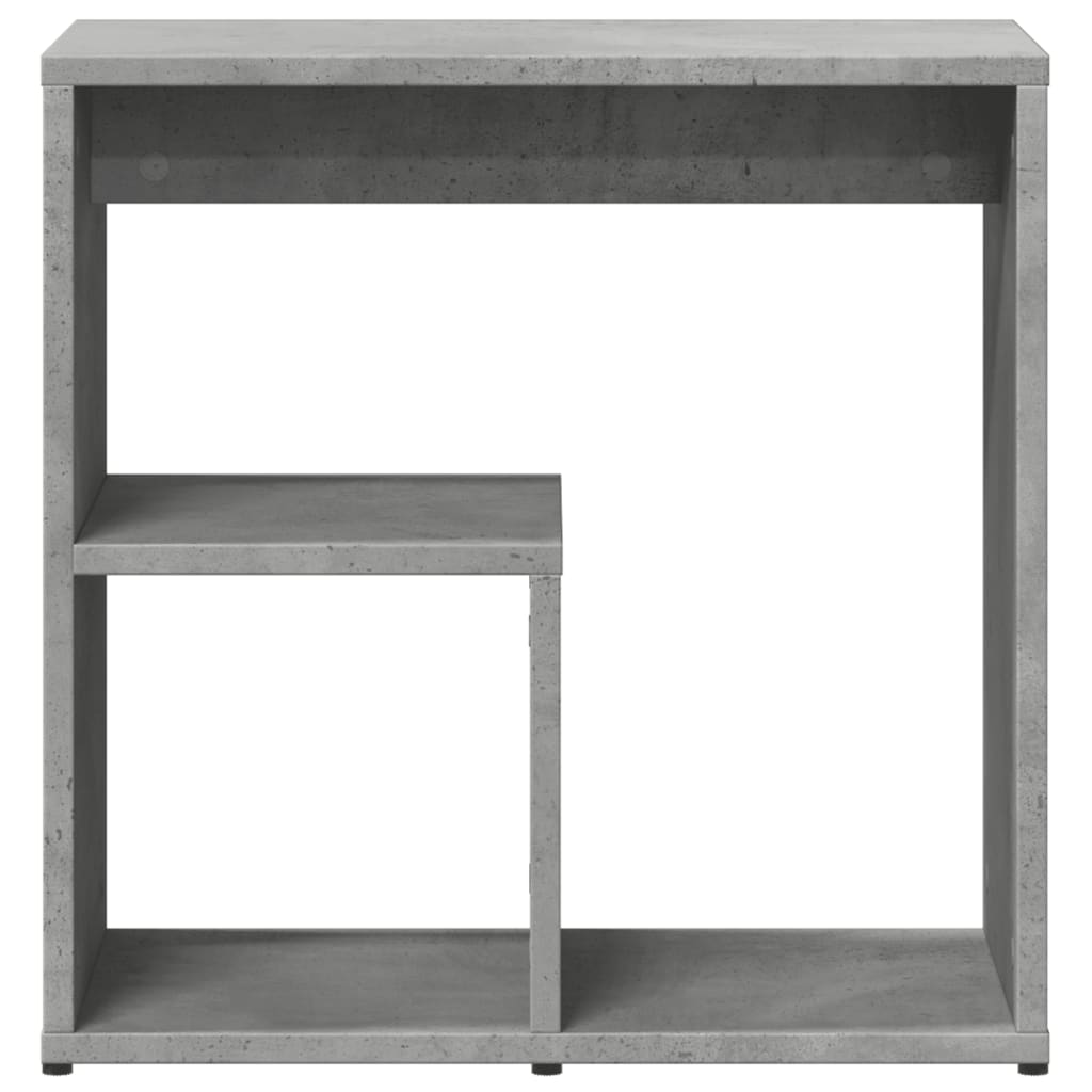 Concrete Grey Engineered Wood Side Tables Set of 2 - 50x30x50 cm