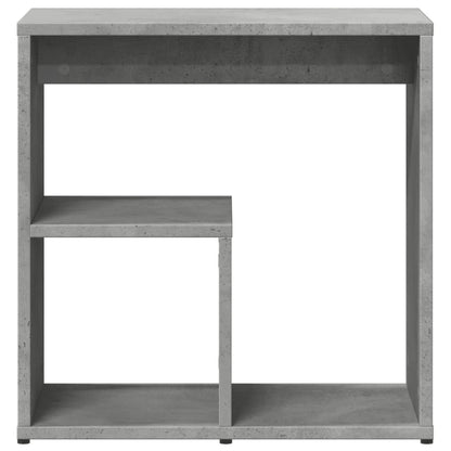Concrete Grey Engineered Wood Side Tables Set of 2 - 50x30x50 cm