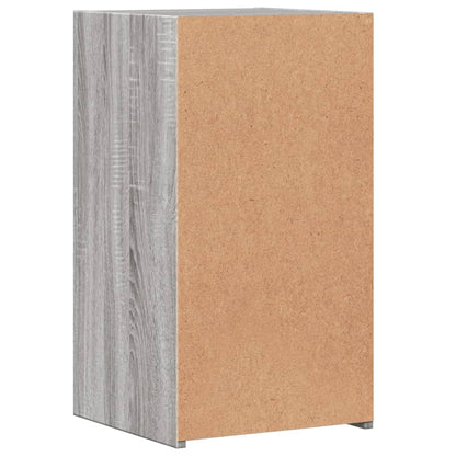 Grey Sonoma Engineered Wood Bedside Cabinets Set, 35x34x65 cm