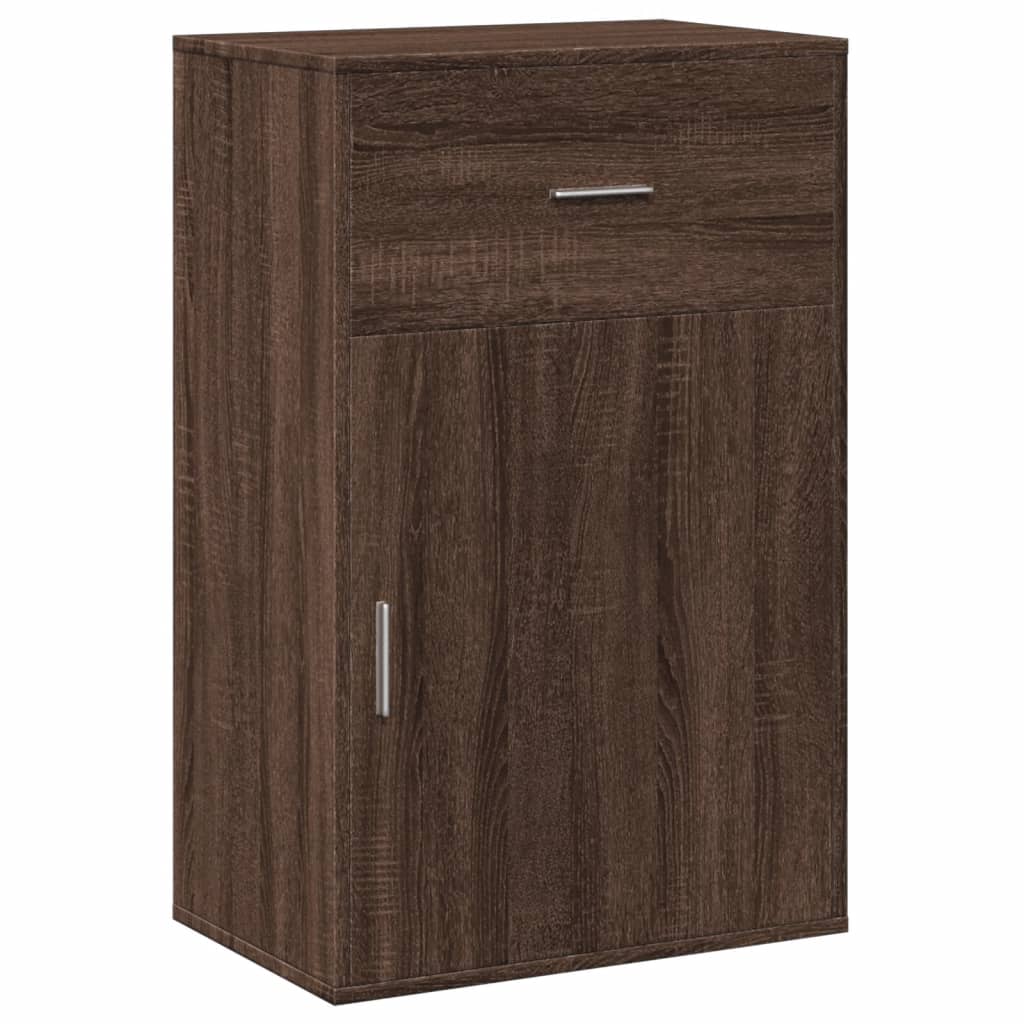 Storage Cabinet Brown Oak 56.5x39x90 cm Engineered Wood