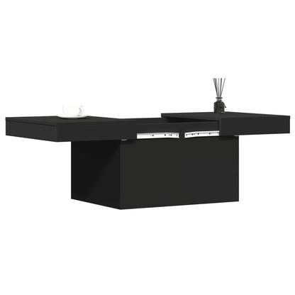 Coffee Table Black 100x55x40 cm Engineered Wood