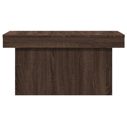 Coffee Table Brown Oak 100x55x40 cm Engineered Wood