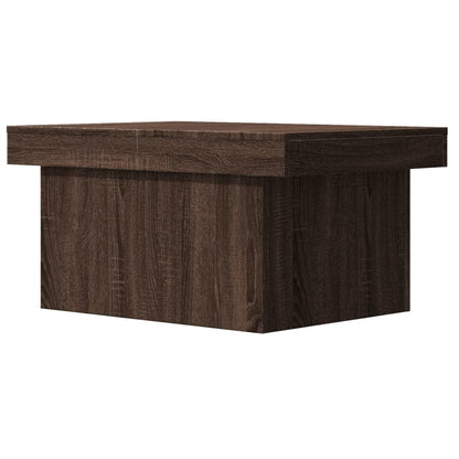 Coffee Table Brown Oak 100x55x40 cm Engineered Wood