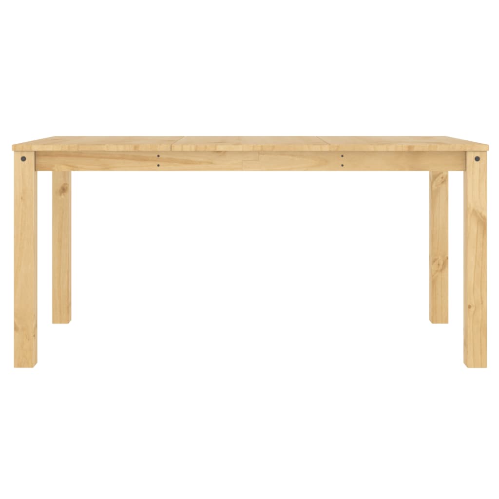 Solid Wood Pine Dining Table Panama 160x80x75 cm