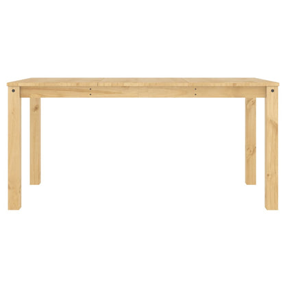 Solid Wood Pine Dining Table Panama 160x80x75 cm
