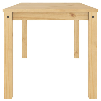 Solid Wood Pine Dining Table Panama 160x80x75 cm