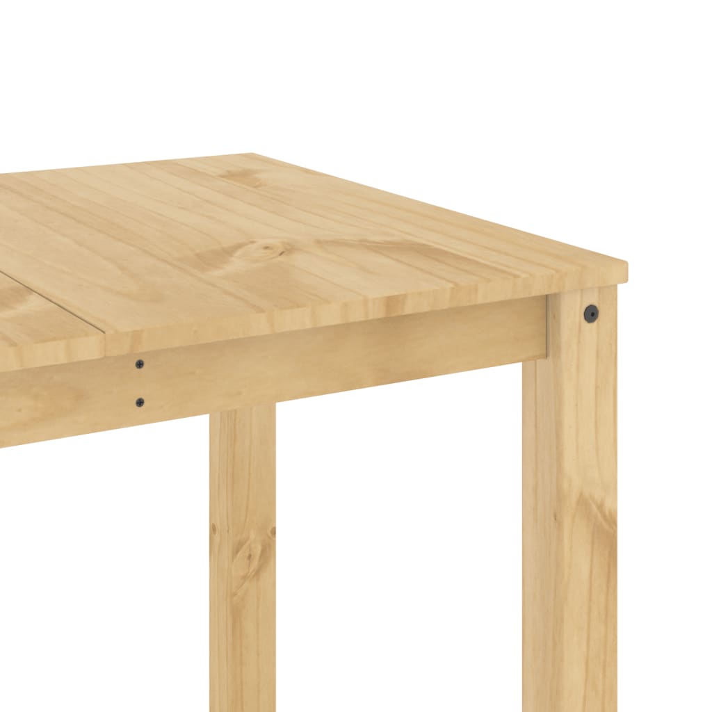 Solid Wood Pine Dining Table Panama 160x80x75 cm