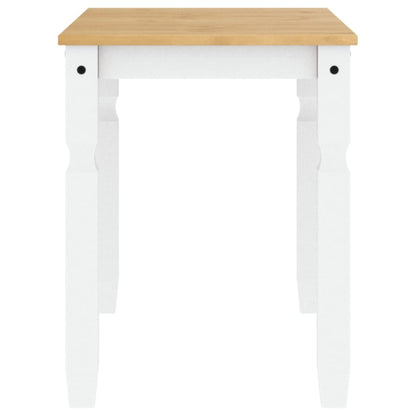 Corona White Solid Pine Dining Table 112x60x75 cm