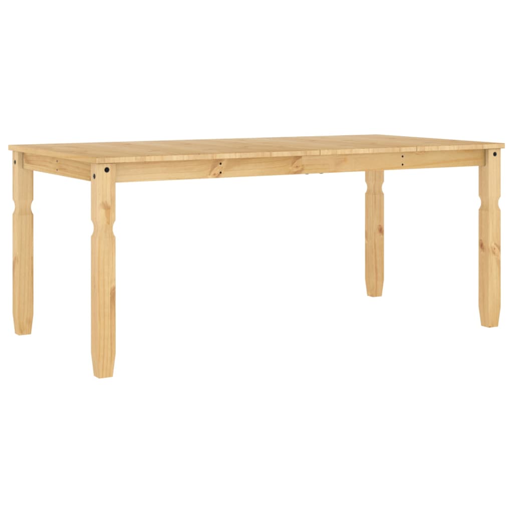 Solid Wood Pine Dining Table Corona 180x90x75 cm
