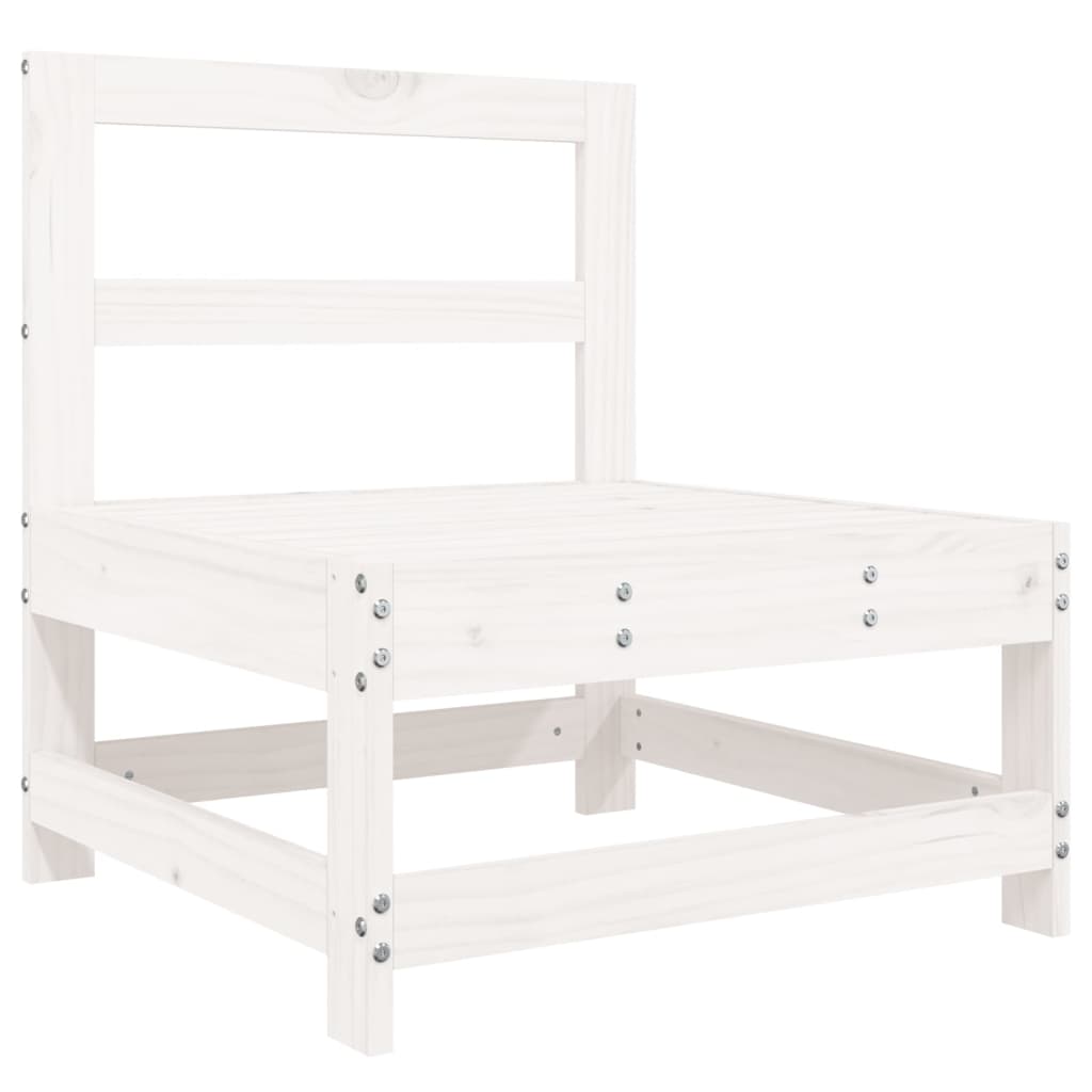 7 Piece Garden Sofa Set Solid Wood Pine