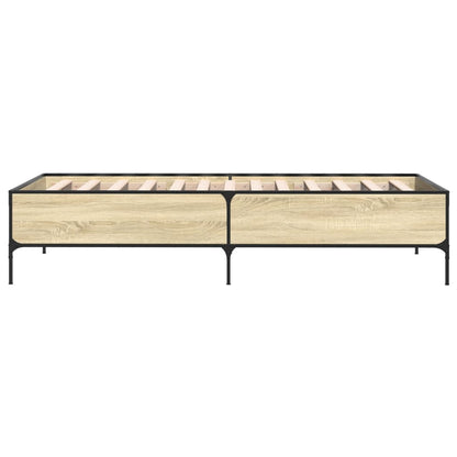 Sonoma Oak Bed Frame 90x200 cm - Stylish & Durable Finish