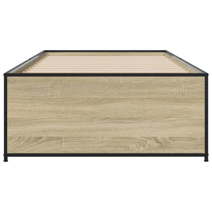 Sonoma Oak Bed Frame 90x200 cm - Durable & Stylish Design