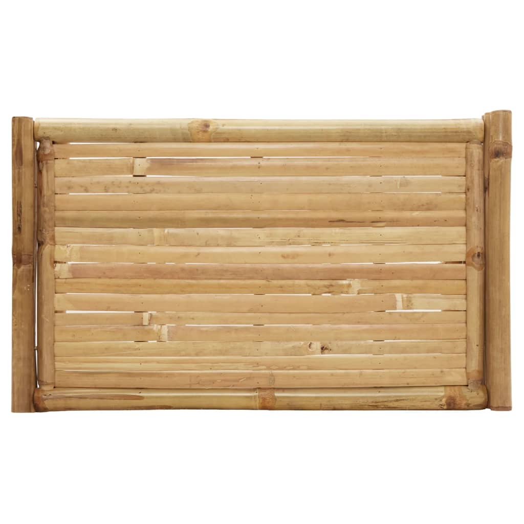 Bamboo Folding Tray Table 70.5x42.5x80 cm - Natural Finish