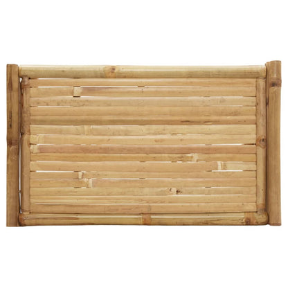 Bamboo Folding Tray Table 70.5x42.5x80 cm - Natural Finish
