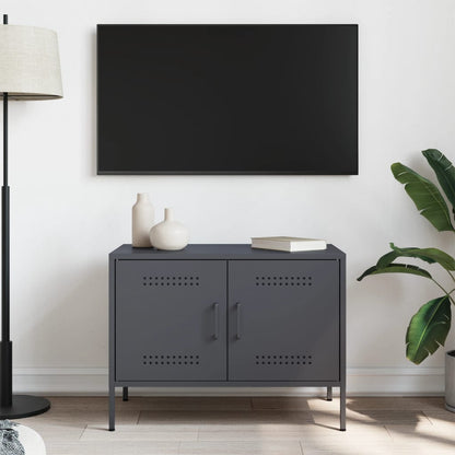 TV Cabinet Anthracite 68x39x50.5 cm Steel