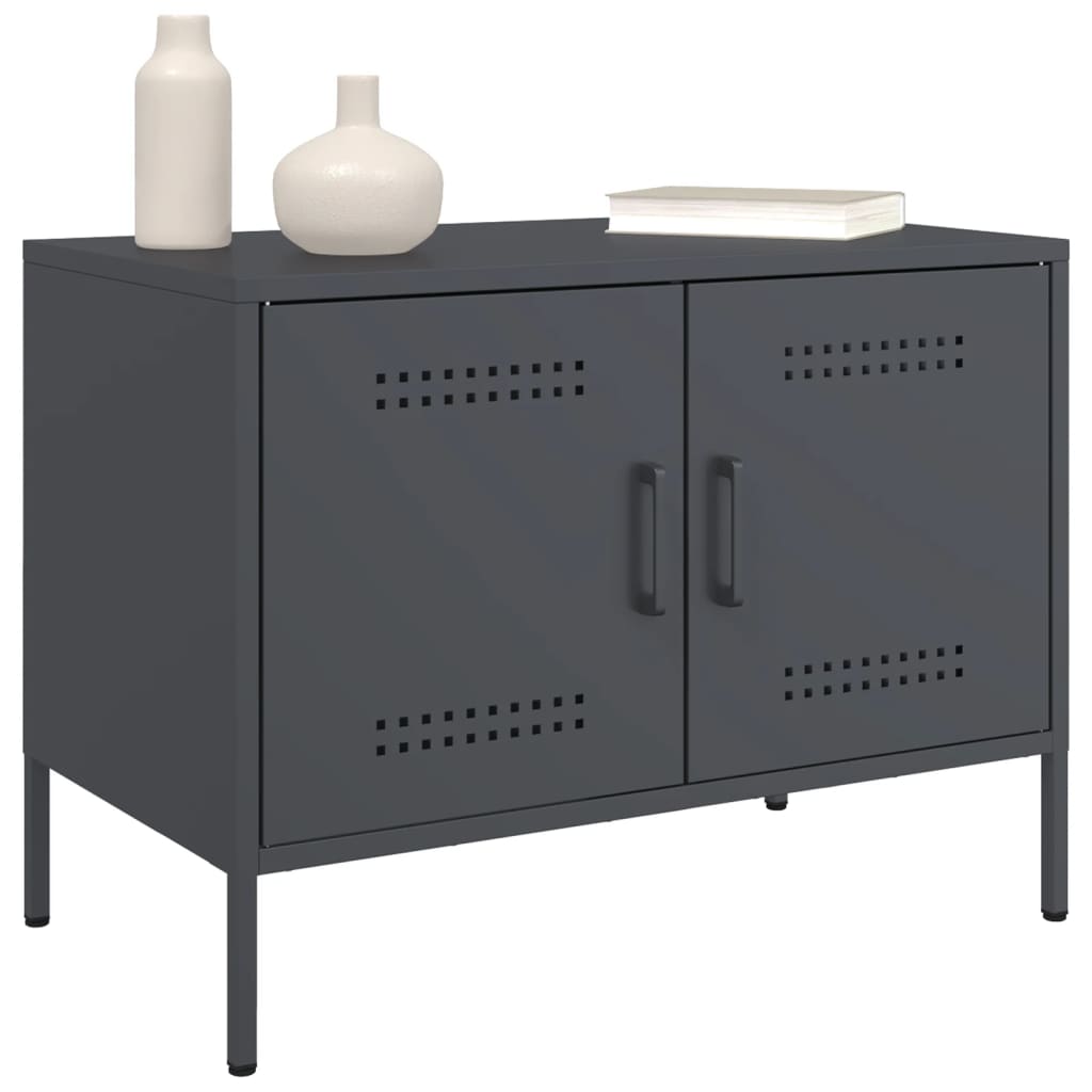 TV Cabinet Anthracite 68x39x50.5 cm Steel