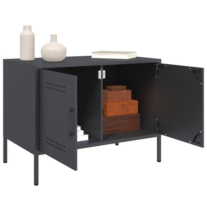 TV Cabinet Anthracite 68x39x50.5 cm Steel