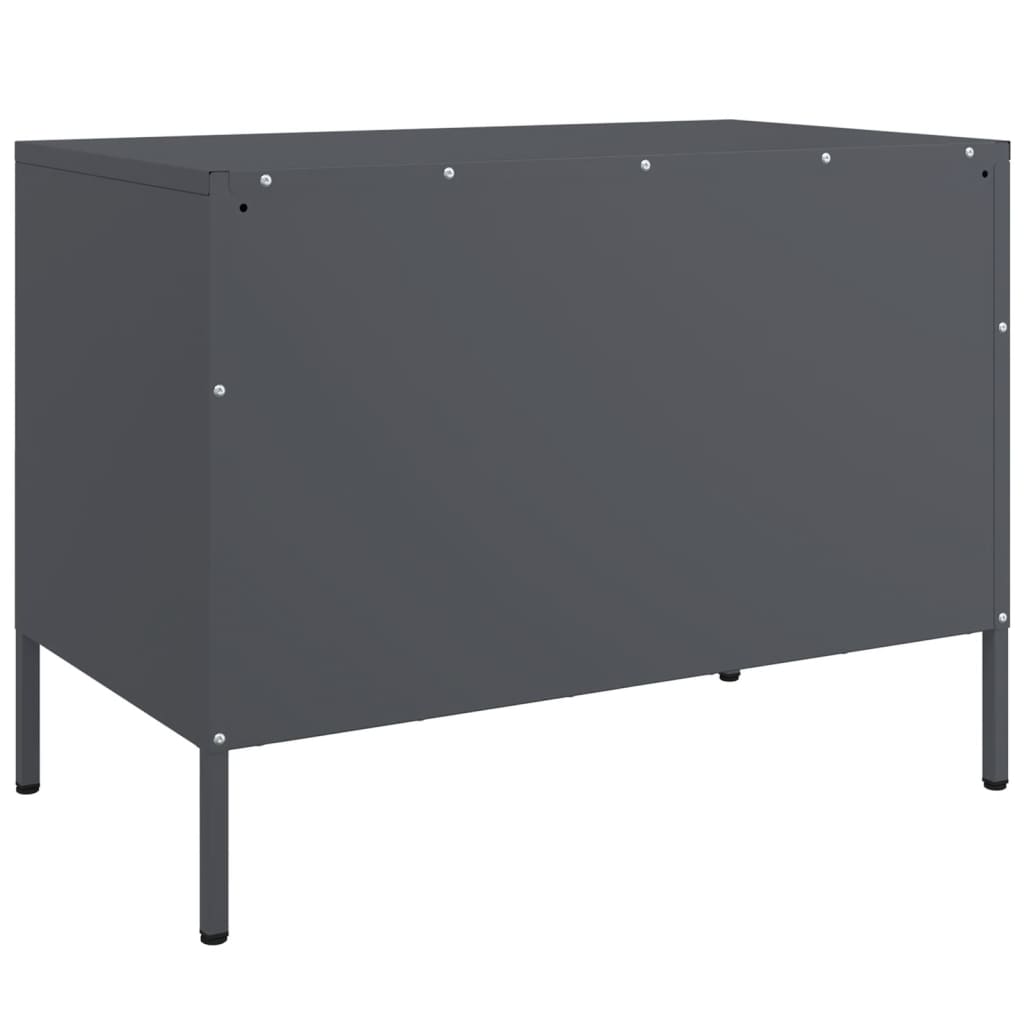 TV Cabinet Anthracite 68x39x50.5 cm Steel