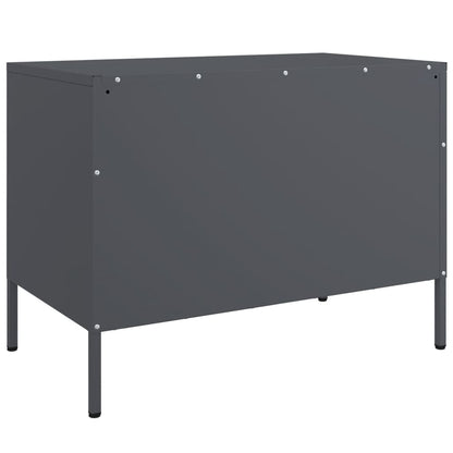 TV Cabinet Anthracite 68x39x50.5 cm Steel