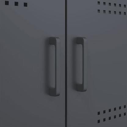 TV Cabinet Anthracite 68x39x50.5 cm Steel