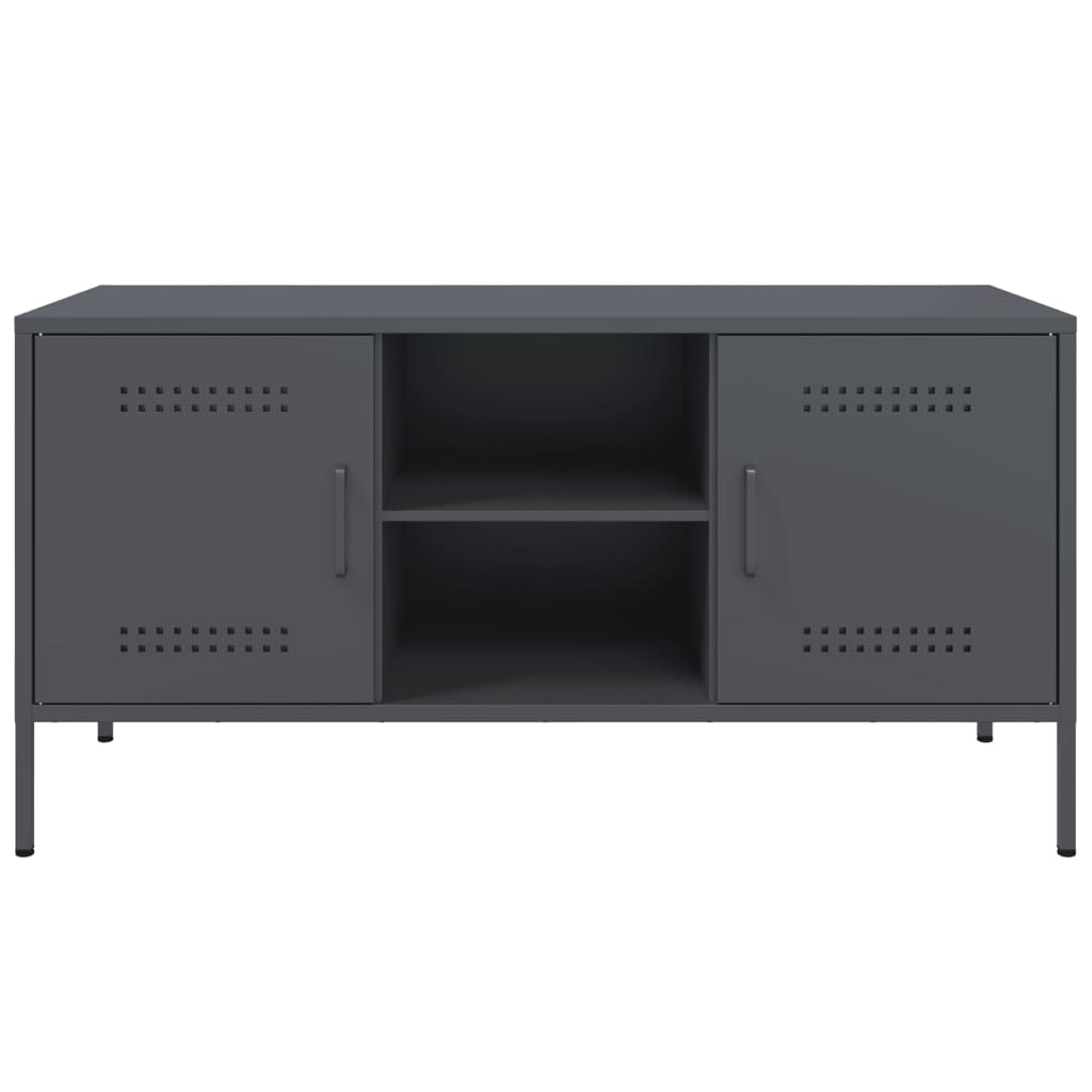TV Cabinet Anthracite 100.5x39x50.5 cm Steel