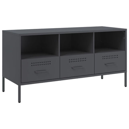 TV Cabinet Anthracite 100.5x39x50.5 cm Steel