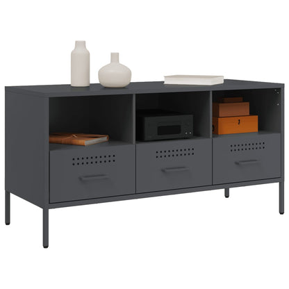 TV Cabinet Anthracite 100.5x39x50.5 cm Steel