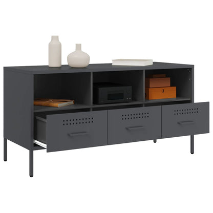 TV Cabinet Anthracite 100.5x39x50.5 cm Steel