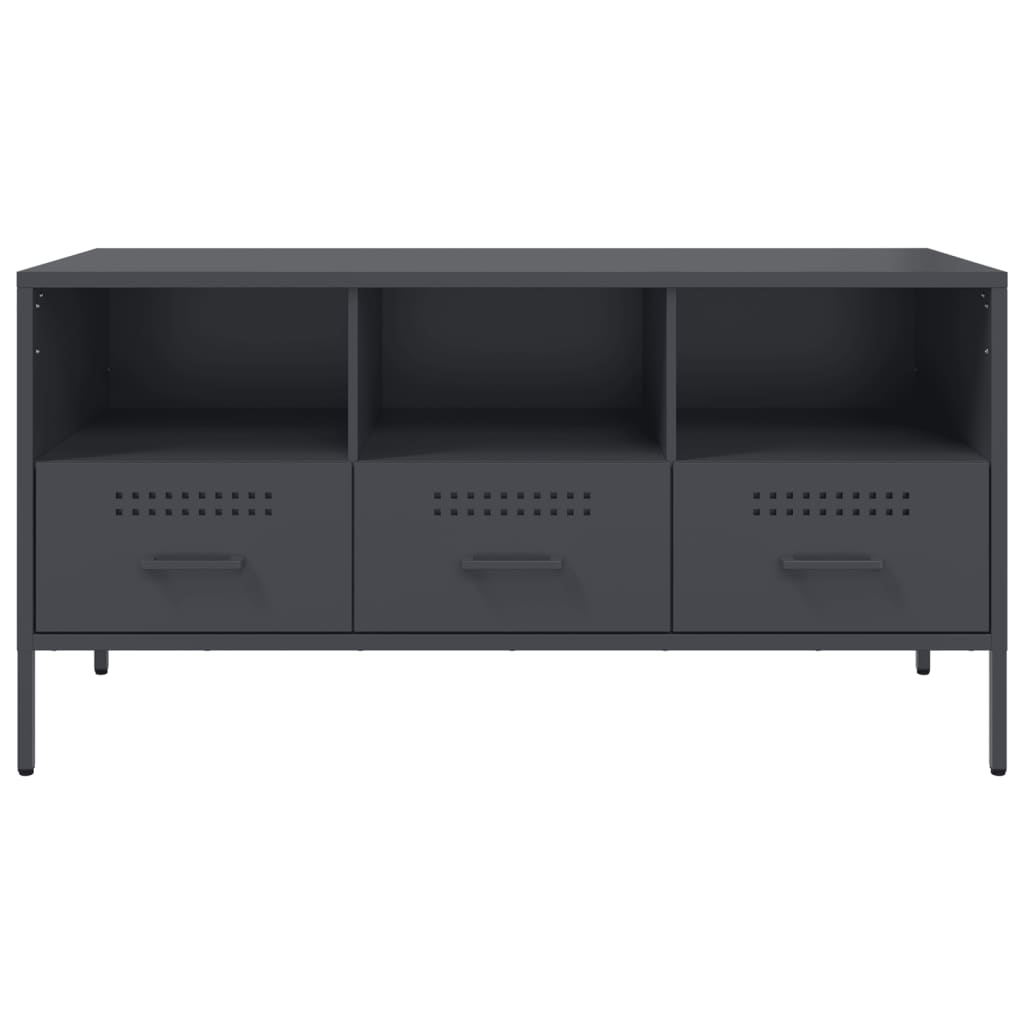 TV Cabinet Anthracite 100.5x39x50.5 cm Steel