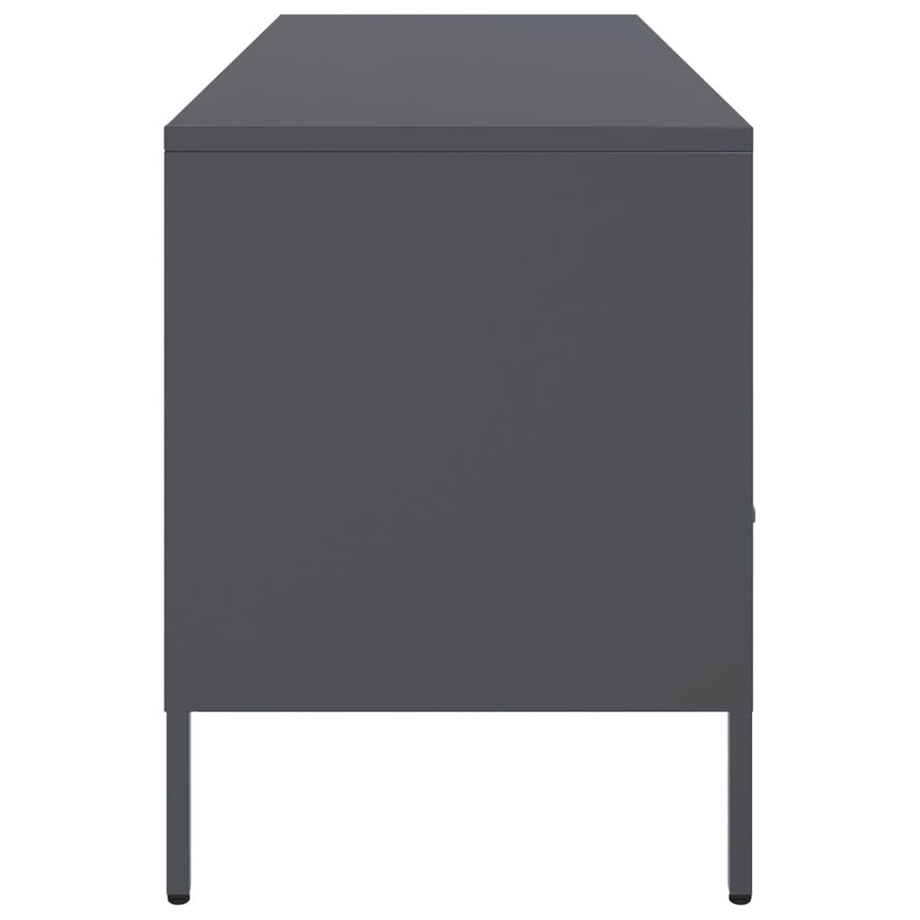 TV Cabinet Anthracite 100.5x39x50.5 cm Steel
