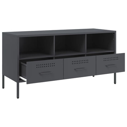 TV Cabinet Anthracite 100.5x39x50.5 cm Steel