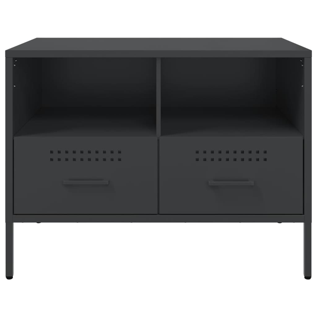 TV Cabinet Black 68x39x50.5 cm Steel