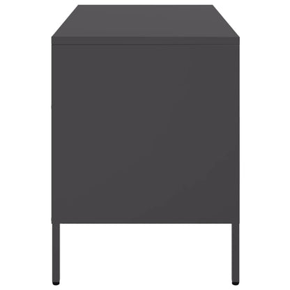 TV Cabinet Black 68x39x50.5 cm Steel