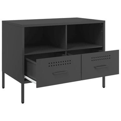 TV Cabinet Black 68x39x50.5 cm Steel