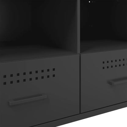 TV Cabinet Black 68x39x50.5 cm Steel