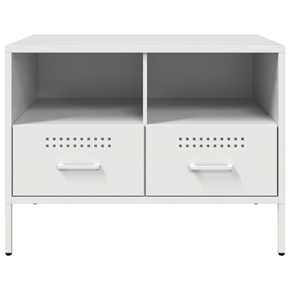 TV Cabinet White 68x39x50.5 cm Steel