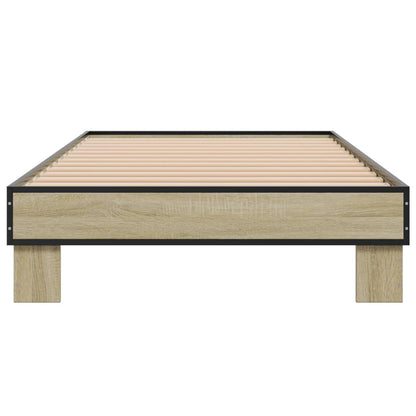 Sonoma Oak Bed Frame 75x190 cm Small Single - No Mattress Included
