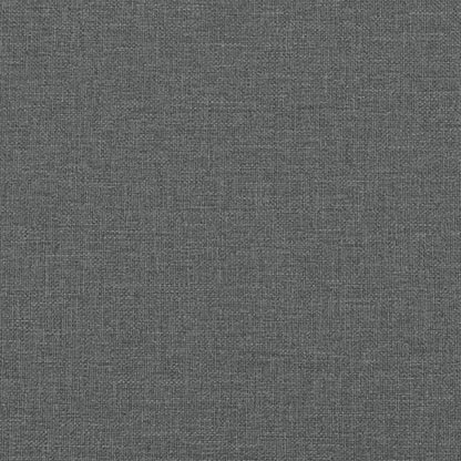 Footstool Dark Grey 77x55x31 cm Fabric